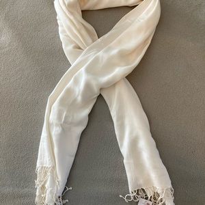 Lord & Taylor Cream Shawl